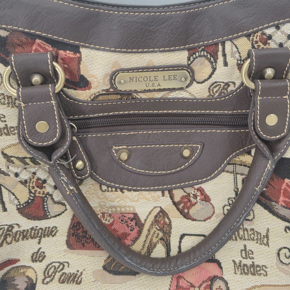Nicole Lee vintage like purse made in usa - Picture 2 of 8